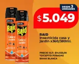 Supermayorista Vital Raid insecticida casa y jardin oferta