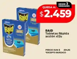 Supermayorista Vital Raid tabletas rápida acción oferta