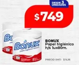 Supermayorista Vital Bonux papel higiénico h/s oferta