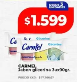 Supermayorista Vital Carmel jabon glicerina oferta