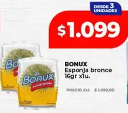 Supermayorista Vital Bonux esponja bronce oferta