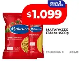 Supermayorista Vital Matarazzo fideos oferta