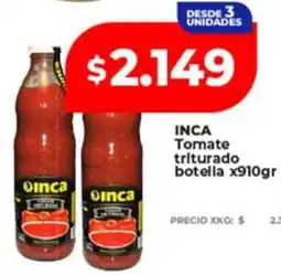 Supermayorista Vital Inca tomate triturado botella oferta