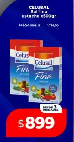 Supermayorista Vital Celusal sal fina estuche oferta