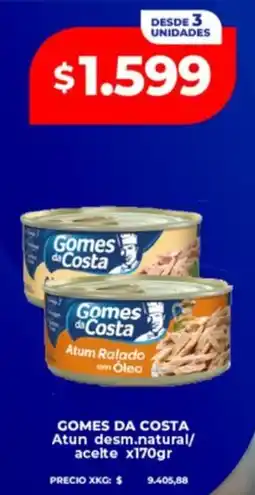 Supermayorista Vital Gomes da costa atun desm.natural/ aceite oferta