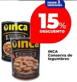 Supermayorista Vital Inca conserva de legumbres oferta