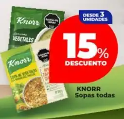 Supermayorista Vital Knorr sopas todas oferta