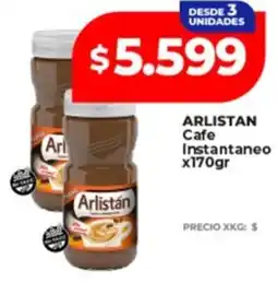 Supermayorista Vital Arlistán café instantaneo oferta