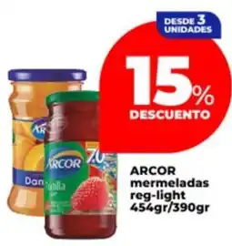 Supermayorista Vital Arcor mermeladas reg-light oferta