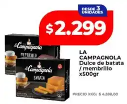 Supermayorista Vital La campagnola dulce de batata /membrillo oferta