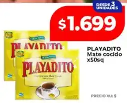 Supermayorista Vital Playadito mate cocido oferta