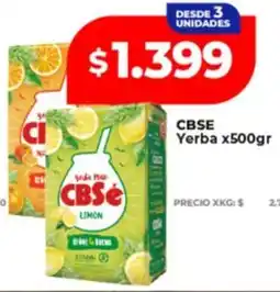 Supermayorista Vital CBSé yerba oferta