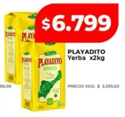 Supermayorista Vital Playadito yerba oferta