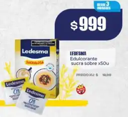 Supermayorista Vital Ledesma edulcorante sucra sobre oferta
