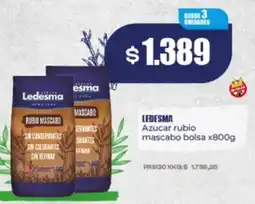 Supermayorista Vital Ledesma azucar rubio mascabo bolsa oferta