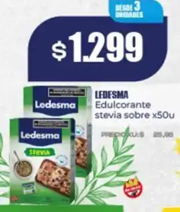 Supermayorista Vital Ledesma edulcorante stevia sobre oferta