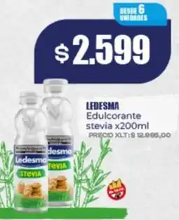 Supermayorista Vital Ledesma edulcorante stevia oferta