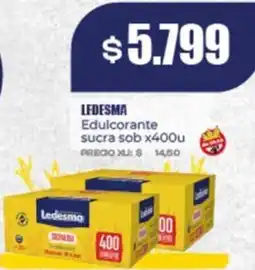 Supermayorista Vital Ledesma edulcorante sucra sob oferta