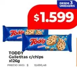 Supermayorista Vital Toddy galletitas c/chips oferta