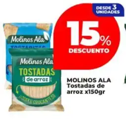 Supermayorista Vital Molinos ala tostadas de arroz oferta