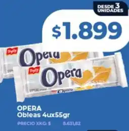 Supermayorista Vital OPERA Obleas oferta