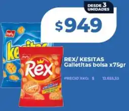 Supermayorista Vital Rex/ kesitas galletitas bolsa oferta