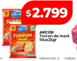 Supermayorista Vital Arcor turron de manl oferta