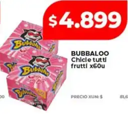 Supermayorista Vital Bubbaloo chicle tutti frutti oferta
