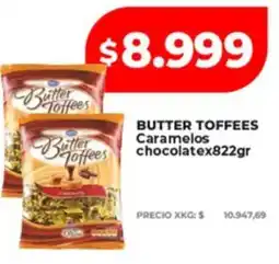 Supermayorista Vital Butter toffees caramelos chocolate oferta
