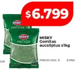Supermayorista Vital Misky gomitas eucaliptus oferta