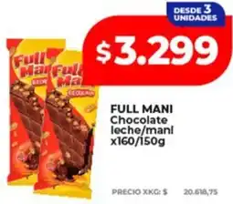 Supermayorista Vital Full mani chocolate leche/mani oferta