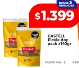 Supermayorista Vital Castell pickle doy pack oferta