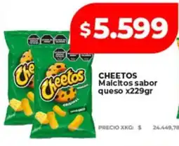 Supermayorista Vital Cheetos malcitos sabor queso oferta