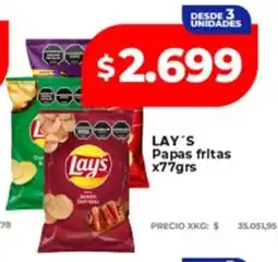 Supermayorista Vital Lay's papas fritas oferta