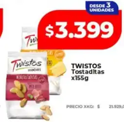 Supermayorista Vital TWISTOS Tostaditas oferta
