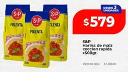 Supermayorista Vital S&P harina de malz coccion rapida oferta
