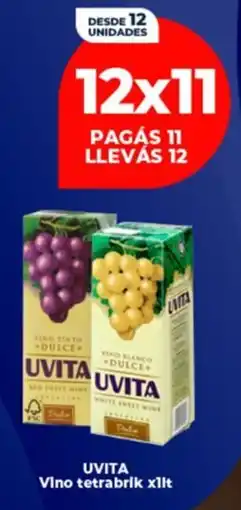 Supermayorista Vital Unita vino tetrabrik oferta