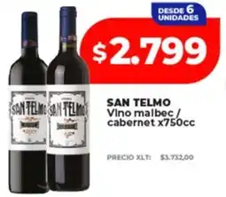 Supermayorista Vital San telmo vino malbec / cabernet oferta