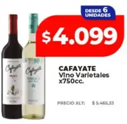 Supermayorista Vital Cafayate vino varietales oferta