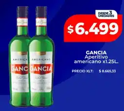 Supermayorista Vital Gancia aperitivo americano oferta
