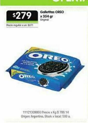 Jumbo Galletas oreo oferta