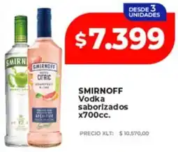 Supermayorista Vital Smirnoff vodka saborizados oferta