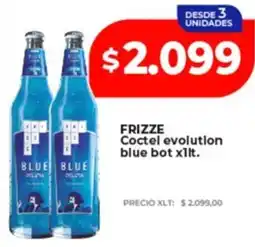 Supermayorista Vital Frizze coctel evolution blue bot oferta