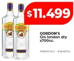 Supermayorista Vital Gordon's gin london dry oferta
