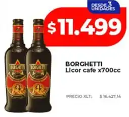 Supermayorista Vital Borghetti licor cafe oferta