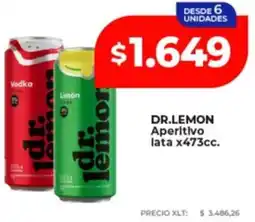 Supermayorista Vital Dr.lemon aperitivo lata oferta