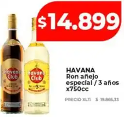 Supermayorista Vital Havana ron añejo especial/3 años oferta