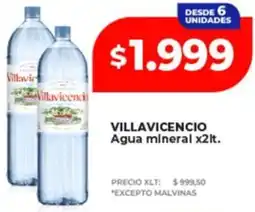 Supermayorista Vital Villavicencio agua mineral oferta