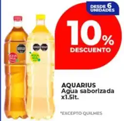 Supermayorista Vital Aquarius agua saborizada oferta