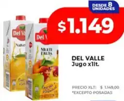 Supermayorista Vital Del valle jugo oferta